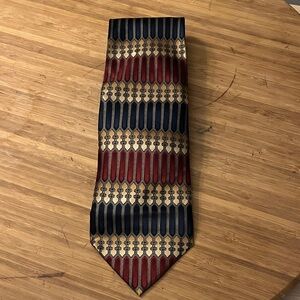 Vintage Cocktail Colors Gentlemen Silk Necktie Tie